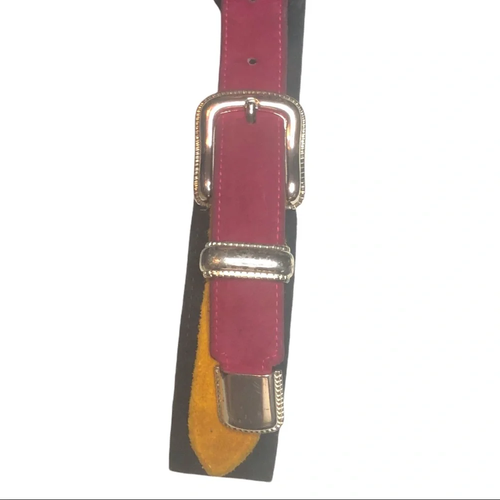 Ginnie Johansen‎ Fabulous retro Suede vintage belt size S